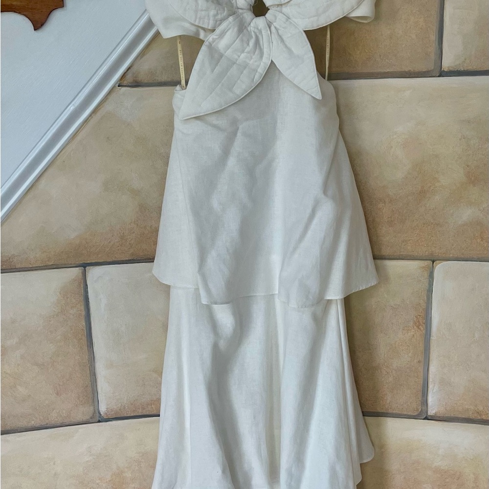 FARM Rio White Maxi Dress